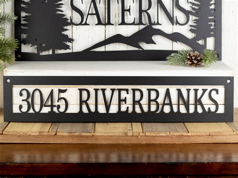 metal engraved house signs|personalized name signs for house.